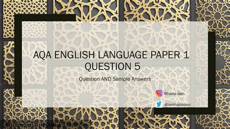 aqa language paper  question  answers lesson  aqa english language paper  question