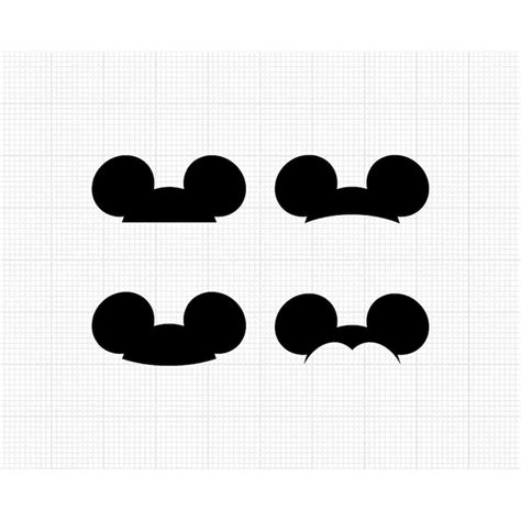mickey mouse svg ears head shape clip art  svg format porn sex picture