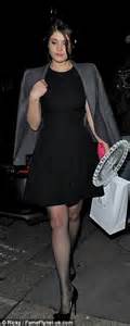 gemma arterton looks chic in black shift dress as she leaves dior party