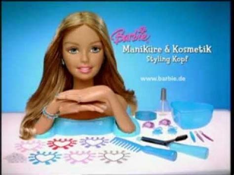 barbie styling head commercial german youtube