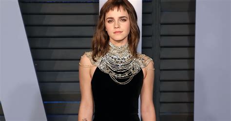 Emma Watson Shows Off Time S Up Tattoo At Oscars