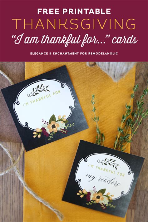 printable   thankful  thanksgiving cards remodelaholic