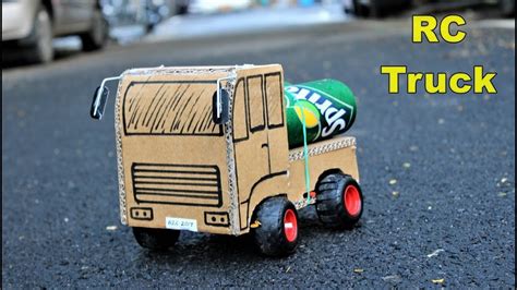 truck  cardboard rc truck youtube