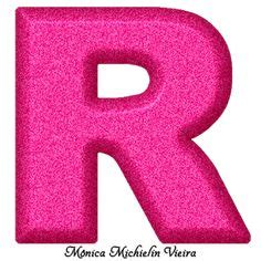 ideas de letras rosadas escarchadas moldes de letras infantiles letras abecedario