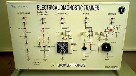 circuit electrical diagnostic trainer preview united concept trainers youtube