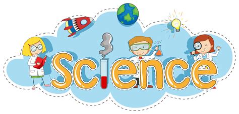 kids science vector art icons  graphics