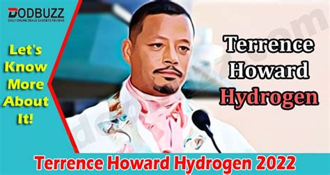 terrence howard hydrogen july    info