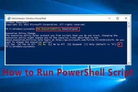 How To Run Powershell Script On Windows 10 [full Guide] Computer And
