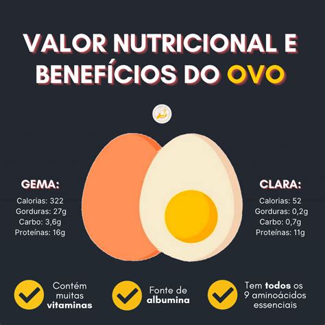 valor nutricional  beneficios  ovo em  beneficios  ovo