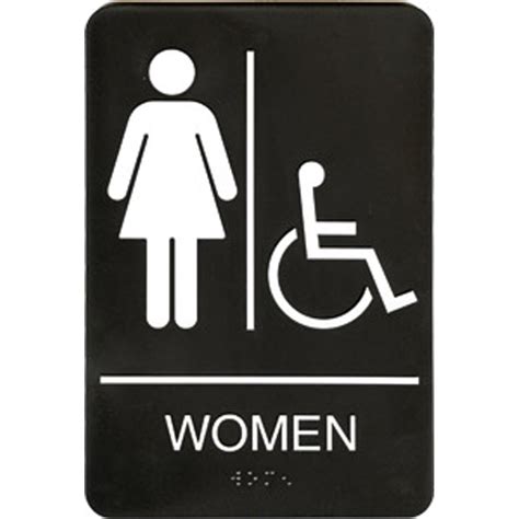 womens restroom sign printable