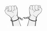 Hands Vector Breaking Handcuffs Chains Illustration Clip Cartoon Chain Stock Illustrations Fist People Male Steel Royalty Depositphotos Similar sketch template