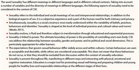 What Is Comprehensive Sexuality Education Cse Health And Education