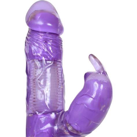 rabbit vibrating dong purple sex toys and adult