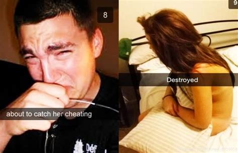 Guy Posts Snapchat Of Catching Cheating Girlfriend