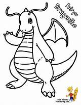 Dragonite Pokemon Coloring Pages Bubakids Thousands Regarding Photographs Internet sketch template