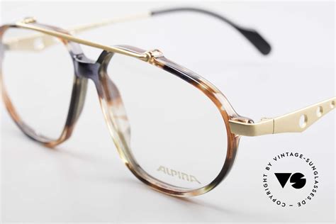 glasses alpina tff461 90 s designer eyeglasses men