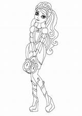 Ever After High Ella Coloring Pages Ashlynn Printable Cheshire Kitty Print Getcolorings Color Getdrawings sketch template