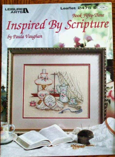 inspired  scripture book  cross stitch patterns  cross