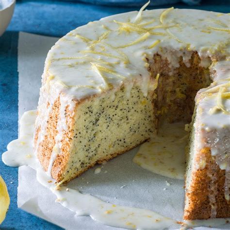 lemon poppy seed chiffon cake recipe eatingwell