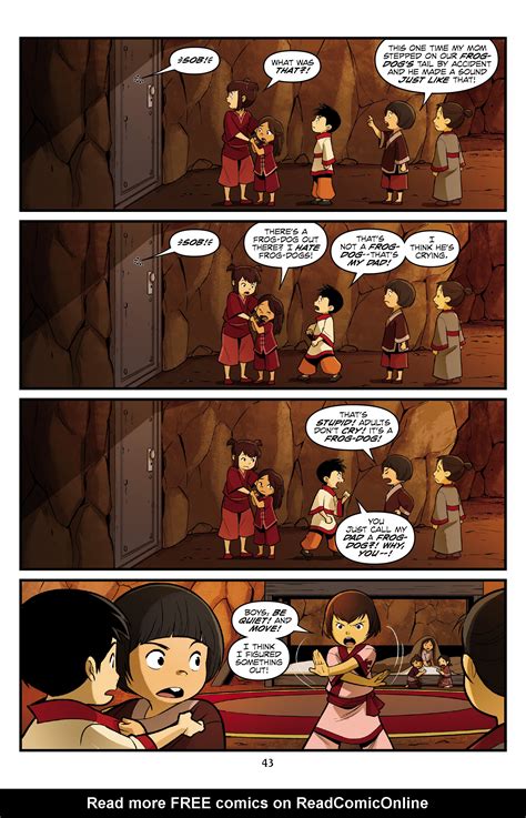 nickelodeon avatar the last airbender smoke and shadow part 3 read
