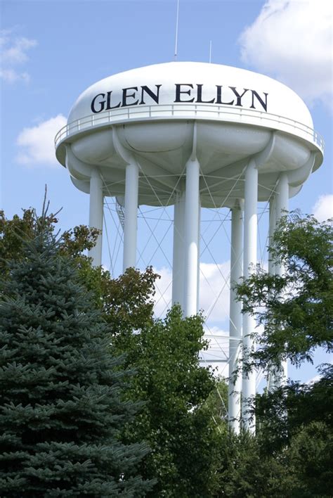 Glen Ellyn Il Glen Ellyn Water Tower Photo Picture