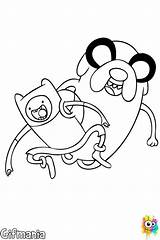 Time Adventure Jake Finn Coloring Pages Visit Network Cartoon Drawings sketch template