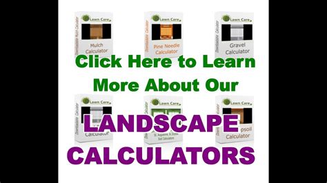 landscape calculators introduction youtube