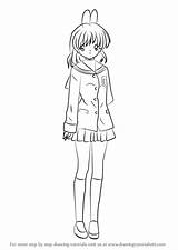 Nagisa Furukawa Clannad Draw Anime Step sketch template