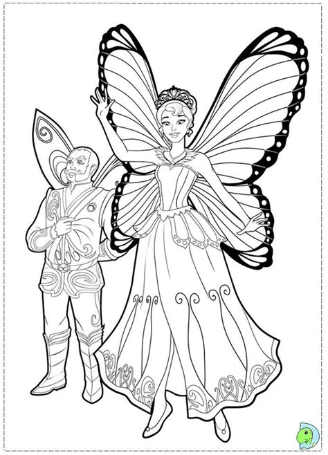 barbi mariposa coloring pages coloring home