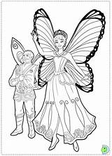 Coloring Barbie Pages Mariposa Fairy Queen Dinokids Princess Print Butterfly Barbi Colorkid Dances Popular Coloringhome Close sketch template