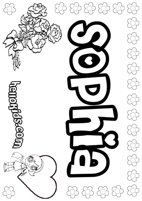 girls  coloring pages sophia girly   color