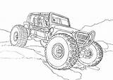 Crawler Coloring Car Rc Rock Pages Jeep Cars Printable Book Drawing Drawings Template Teamed Cure Themed Action Has Utah Process sketch template