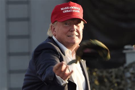 donald trump spent   million   voters  wear  hat wlrn