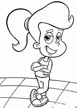 Jimmy Neutron Coloring Pages Genius Boy Thundermans Pintar Drawings Book Adventures Colour Paint Colorear Dibujos Nickelodeon Drawing Handcraftguide русский Cartoons sketch template