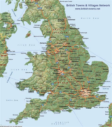 maps map england