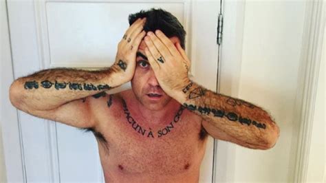 Robbie Williams Causó Furor En Instagram Con Un Video Desnudo Infobae