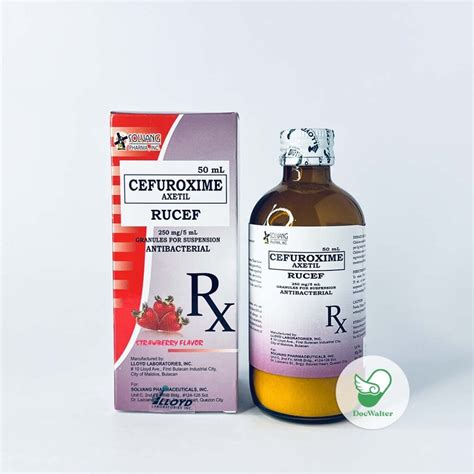 rucef ml cefuroxime mgml docwalter pharmacy