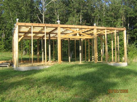 build  modified post  beam frame  wwwwikihowcom timber frame homes timber house