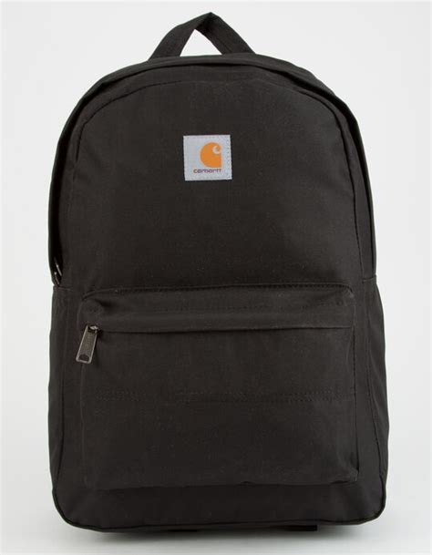 carhartt trade black backpack black  blk tillys