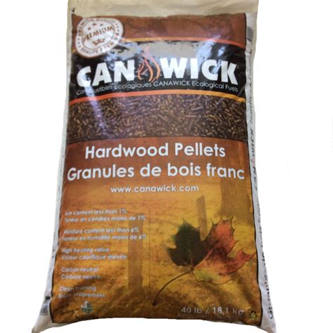 granules de bois franc canawick livraison  incluse les buches ecologiques eco logic