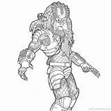 Predator Alien Linear Coloring Pages Xcolorings 930px 127k Resolution Info Type  Size sketch template