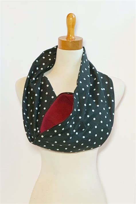 polka dot print flannel bonding scarf bonding pouch scarf etsy sugar glider pouch sugar