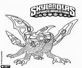 Skylanders Coloring Drobot Skylander Robot Pages Dragon Tech sketch template