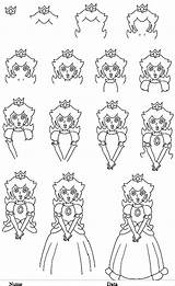 Tekenen Desenezi Invata Prinzessin Princesa Colorat Planse Zeichnung sketch template