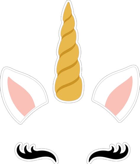 printable unicorn horn  ears template  printable templates