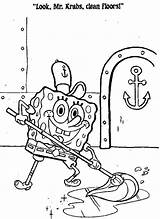 Krusty Krab Spongebob Kidsplaycolor sketch template