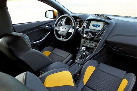 ford focus st yellow interior ford focus review