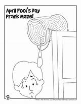 Fools Maze Prank Woojr sketch template