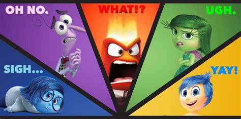 Other Disney Characters Lot 5 Disney Pixar Inside Out Disgust Joy Anger