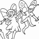 Fairies Four Surfnetkids Coloring sketch template